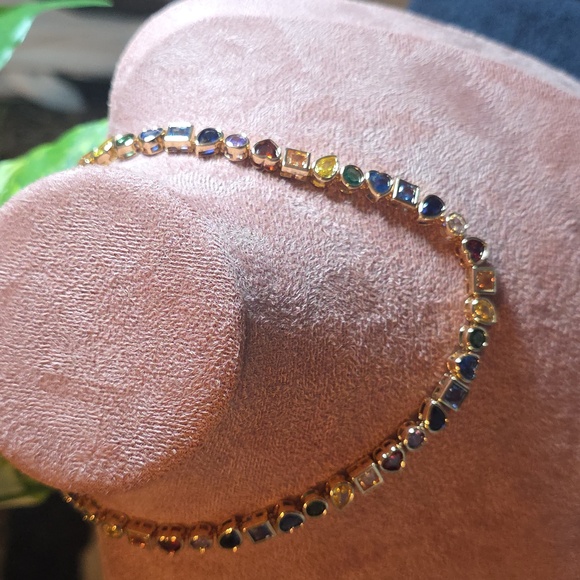 Camila Coelho Gold Multicolor Necklace - Picture 6 of 6